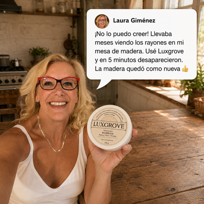 Luxgrove - Bálsamo reparador para madera