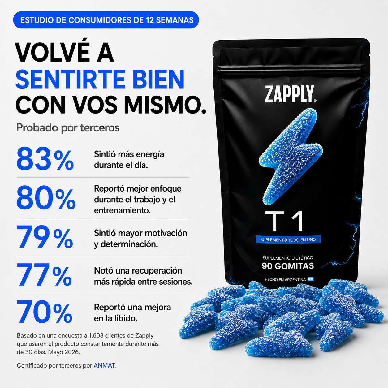Zapply T1 (Carga de Testo)
