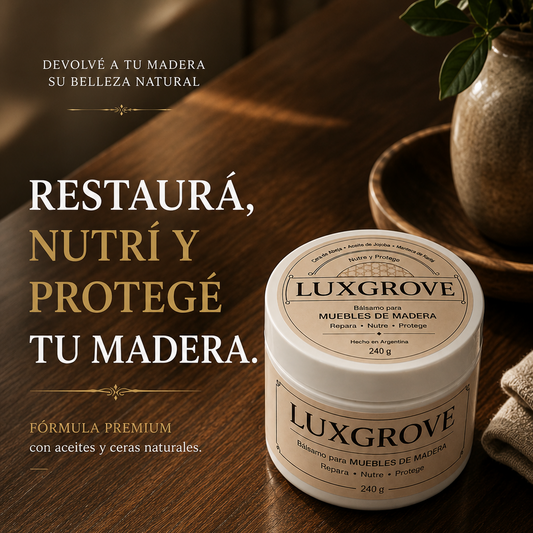 Luxgrove - Bálsamo reparador para madera